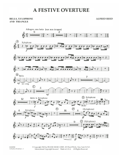 A Festive Overture von Alfred Reed (Download) 