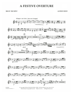 A Festive Overture von Alfred Reed (Download) 