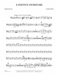 A Festive Overture von Alfred Reed (Download) 