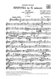 Sinfonia B Minor RV169 FXI#7 T22 (Antonio Vivaldi) 