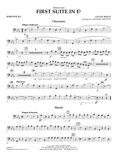 Themes from First Suite in Eb von Gustav Holst (Download) 