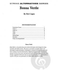 Bossa Verde von Bert Ligon 