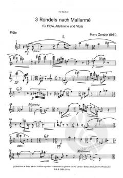3 Rondels nach Mallarmé (Hans Zender) 