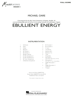 Ebullient Energy von Michael Oare (Download) 