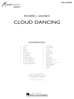 Cloud Dancing von Richard L. Saucedo (Download) 