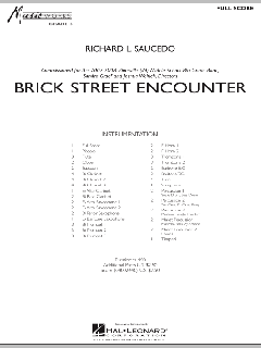 Brick Street Encounter von Richard L. Saucedo (Download) 