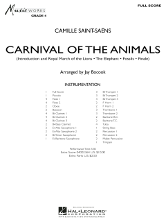 Carnival Of The Animals von Camille Saint-Saëns 