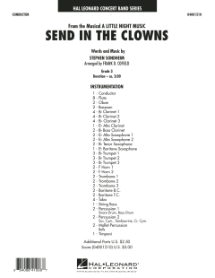 Send In The Clowns von Stephen Sondheim 