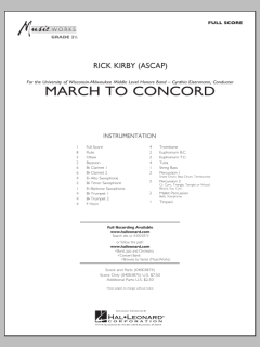 March To Concord von Rick Kirby 
