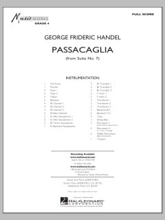 Passacaglia von Georg Friedrich Händel (Download) 