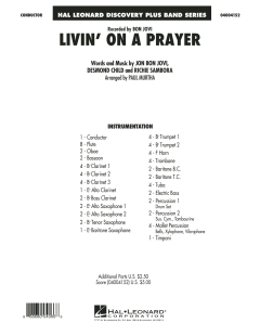 Livin' On A Prayer von Desmond Child (Download) 
