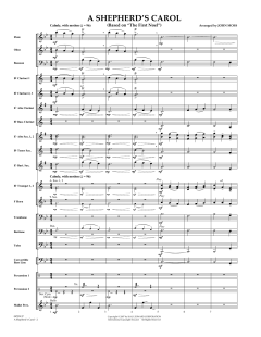 A Shepherd's Carol von John Moss (Download) 