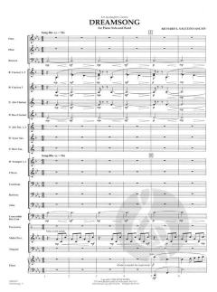 Dreamsong (Piano Feature With Band) von Richard L. Saucedo (Download) 