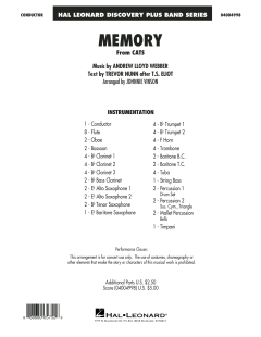 Memory von Andrew Lloyd Webber 