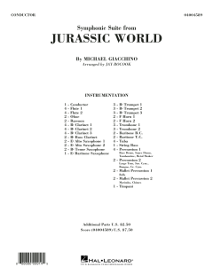 Jurassic World (Symphonic Suite) von John Williams (Download) 