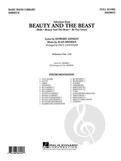 Beauty And The Beast (Selections From) 