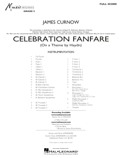 Feierliche Fanfare von Joseph Haydn (Download) 