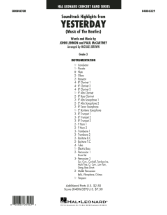Soundtrack Highlights from Yesterday von The Beatles (Download) 