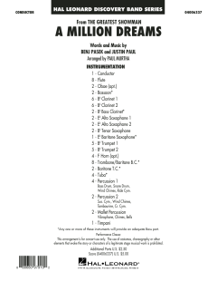 A Million Dreams von Benj Pasek (Download) 