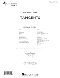 Tangents von Michael Oare 