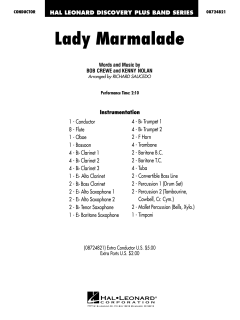 Lady Marmalade von Bob Crewe 