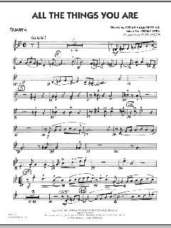 All The Things You Are von Jerome Kern (Download) 