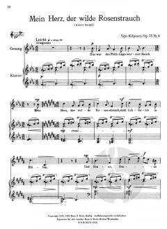 Sommersegen op. 75 von Yrjö Kilpinen 