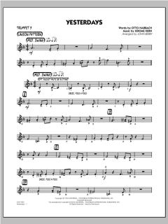 Yesterdays von Jerome Kern (Download) 