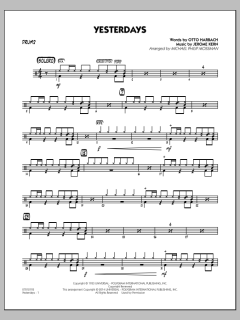 Yesterdays von Jerome Kern (Download) 