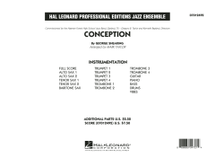 Conception von George Shearing (Download) 