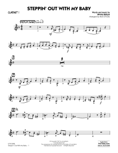 Steppin' Out with My Baby von Irving Berlin (Download) 