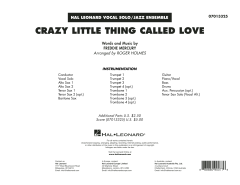 Crazy Little Thing Called Love von Queen (Download) 