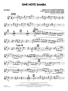 One Note Samba von Antonio Carlos Jobim (Download) 