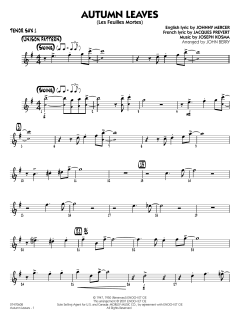 Autumn Leaves von Joseph Kosma (Download) 