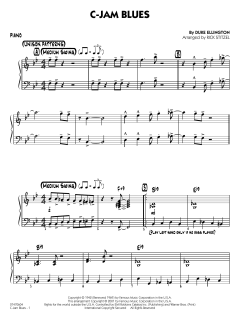 C Jam Blues von Duke Ellington (Download) 