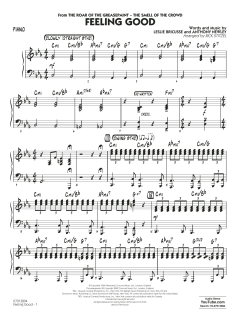 Feeling Good von Leslie Bricusse (Download) 