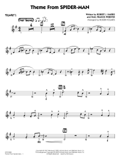 Spider-Man (Theme From) von Paul Francis Webster (Download) 