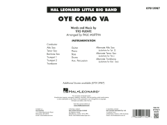 Oye Como Va von Tito Puente (Download) 