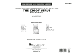 The Ziggy Strut von Mark Taylor (Download) 
