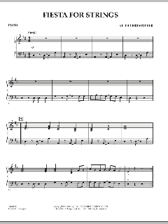 Fiesta for Strings von Keith Christopher (Download) 