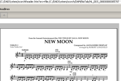 New Moon (The Meadow) von Alexandre Desplat (Download) 