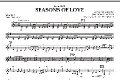 Seasons of Love von Jonathan Larson (Download) 