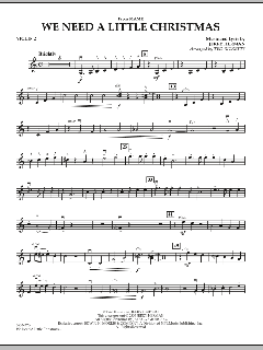 We Need a Little Christmas from Mame von Jerry Herman (Download) 