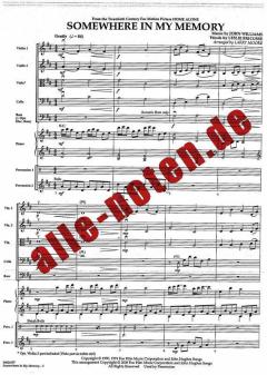 Somewhere in My Memory from Home Alone von John Williams 