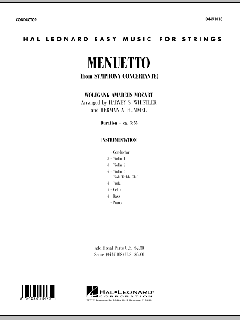 Menuetto (from Symphony Concertante) von Wolfgang Amadeus Mozart (Download) 