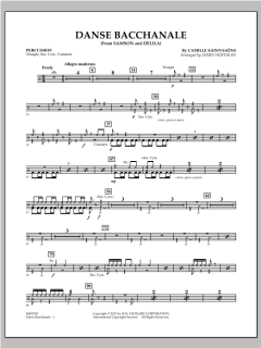Danse Bacchanale von Camille Saint-Saëns (Download) 