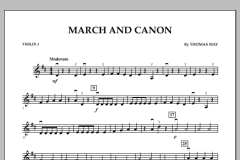 March and Canon for Strings von Thomas May (Download) 