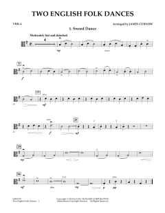 Two English Folk Dances (Download) 