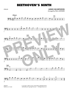 Beethoven's Ninth von Ludwig van Beethoven (Download) 