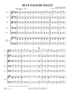 Blue Danube Waltz von Johann Strauss (Sohn) (Download) 